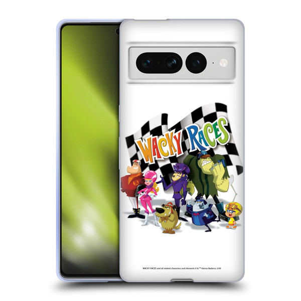 Wacky Races 2016 Graphics Group Soft Gel Case for Google Pixel 7 Pro
