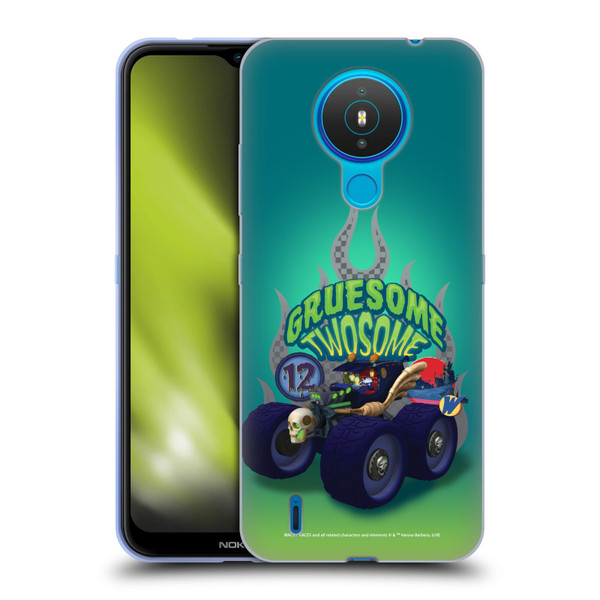 Wacky Races 2016 Graphics Gruesome Twosome Soft Gel Case for Nokia 1.4