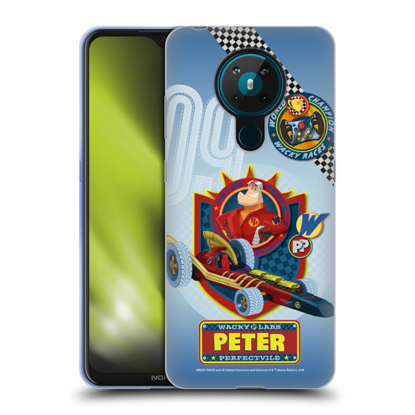 Wacky Races 2016 Graphics Peter Perfect Soft Gel Case for Nokia 5.3