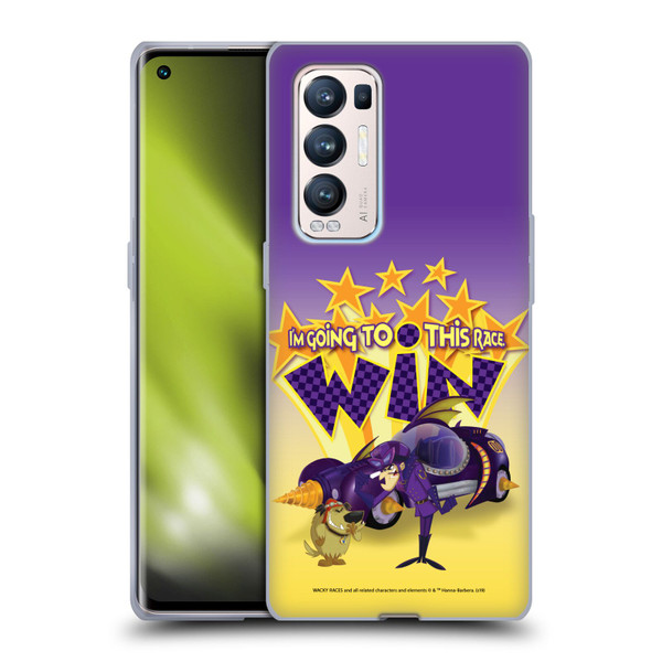 Wacky Races 2016 Graphics Dastardly And Muttley Soft Gel Case for OPPO Find X3 Neo / Reno5 Pro+ 5G
