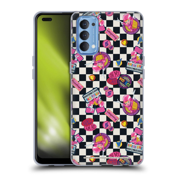 Wacky Races 2016 Graphics Pattern 2 Soft Gel Case for OPPO Reno 4 5G