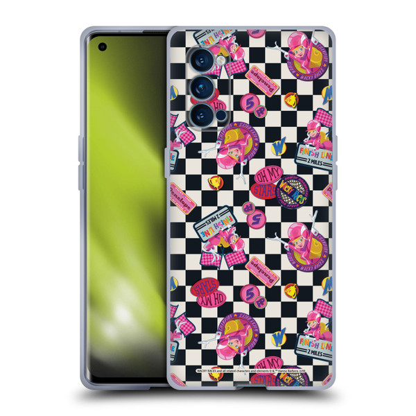 Wacky Races 2016 Graphics Pattern 2 Soft Gel Case for OPPO Reno 4 Pro 5G