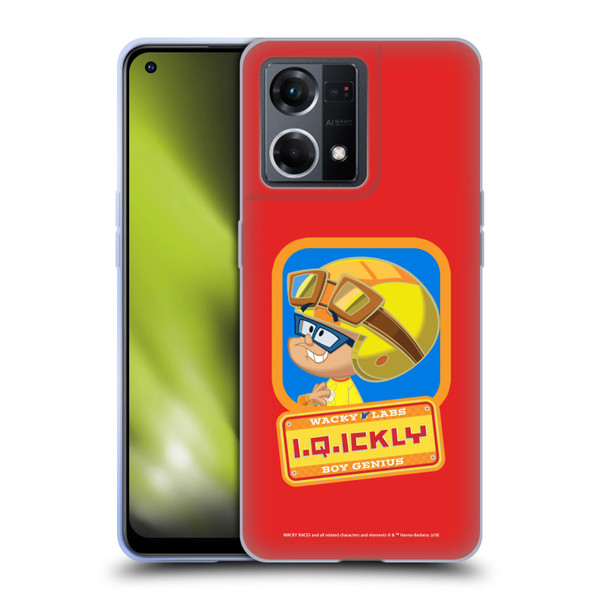 Wacky Races 2016 Graphics IQ Ickly Soft Gel Case for OPPO Reno8 4G