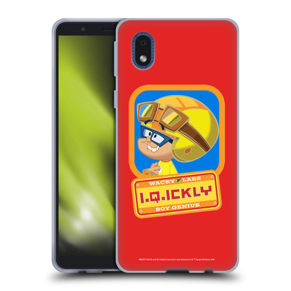 Wacky Races 2016 Graphics IQ Ickly Soft Gel Case for Samsung Galaxy A01 Core (2020)