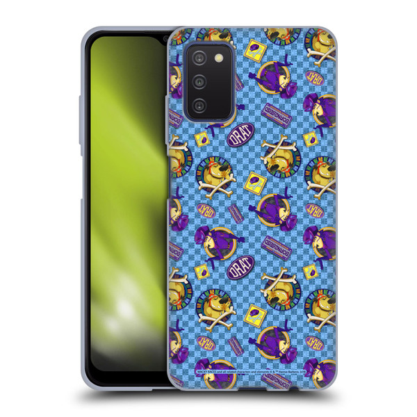 Wacky Races 2016 Graphics Pattern 1 Soft Gel Case for Samsung Galaxy A03s (2021)