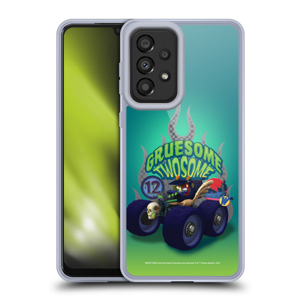 Wacky Races 2016 Graphics Gruesome Twosome Soft Gel Case for Samsung Galaxy A33 5G (2022)