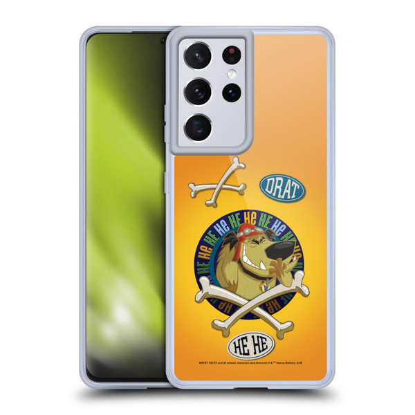 Wacky Races 2016 Graphics Muttley Soft Gel Case for Samsung Galaxy S21 Ultra 5G
