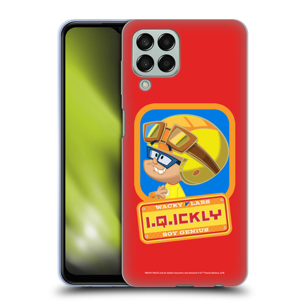 Wacky Races 2016 Graphics IQ Ickly Soft Gel Case for Samsung Galaxy M33 (2022)