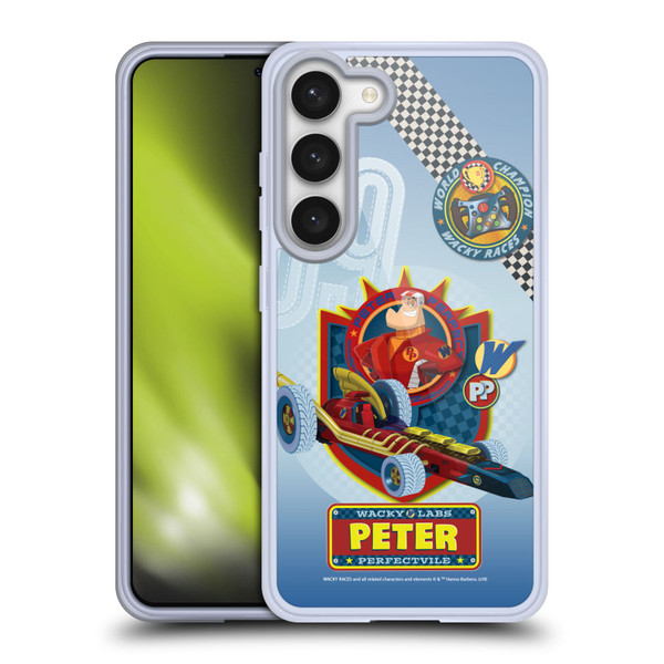 Wacky Races 2016 Graphics Peter Perfect Soft Gel Case for Samsung Galaxy S23 5G