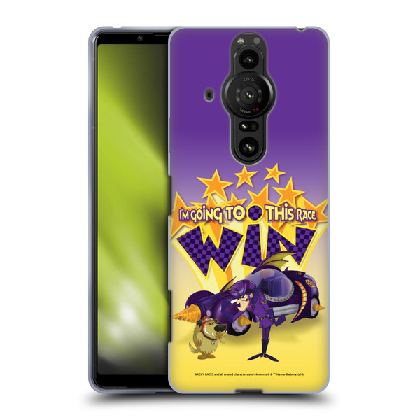 Wacky Races 2016 Graphics Dastardly And Muttley Soft Gel Case for Sony Xperia Pro-I