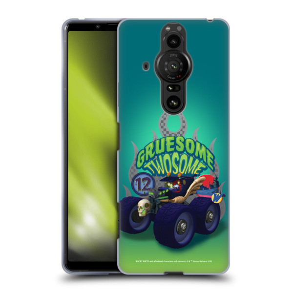 Wacky Races 2016 Graphics Gruesome Twosome Soft Gel Case for Sony Xperia Pro-I