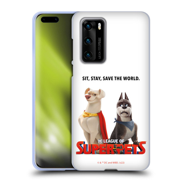 DC League Of Super Pets Graphics Characters 1 Soft Gel Case for Huawei P40 5G
