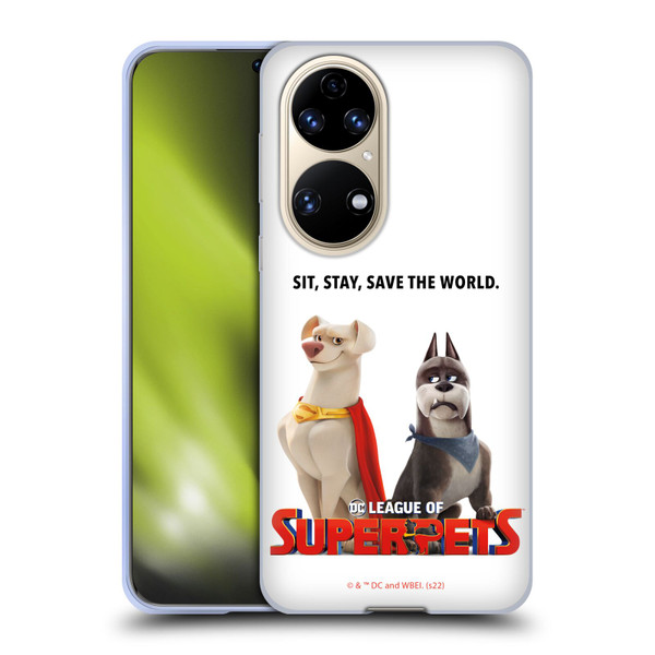 DC League Of Super Pets Graphics Characters 1 Soft Gel Case for Huawei P50