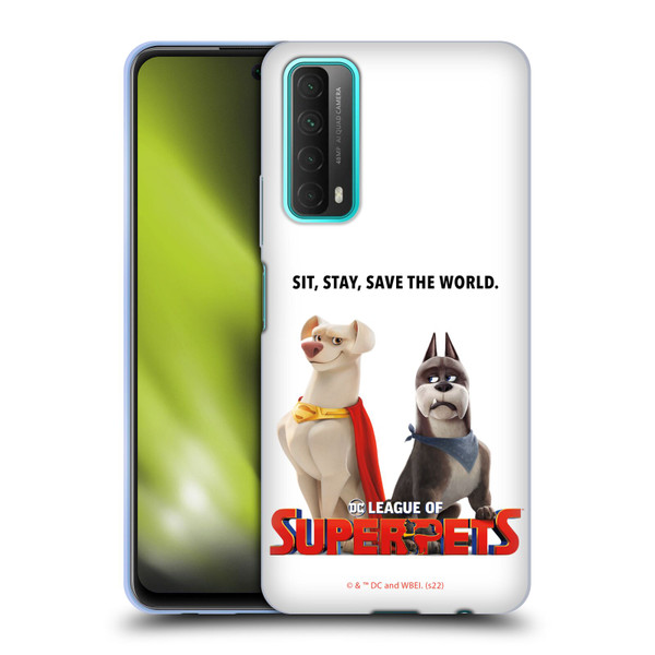 DC League Of Super Pets Graphics Characters 1 Soft Gel Case for Huawei P Smart (2021)