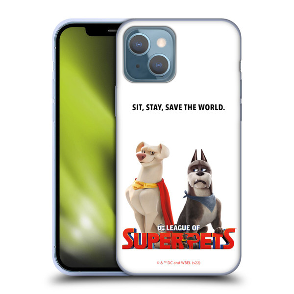 DC League Of Super Pets Graphics Characters 1 Soft Gel Case for Apple iPhone 13