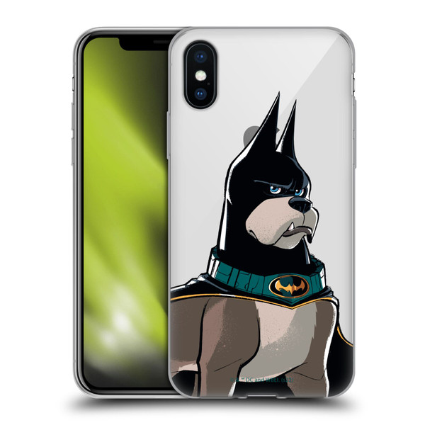 DC League Of Super Pets Graphics Ace Soft Gel Case for Apple iPhone X / iPhone XS