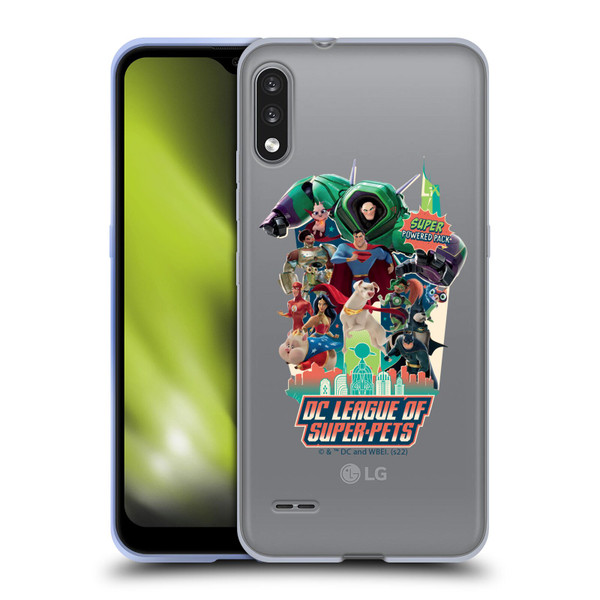 DC League Of Super Pets Graphics Super Powered Pack Soft Gel Case for LG K22