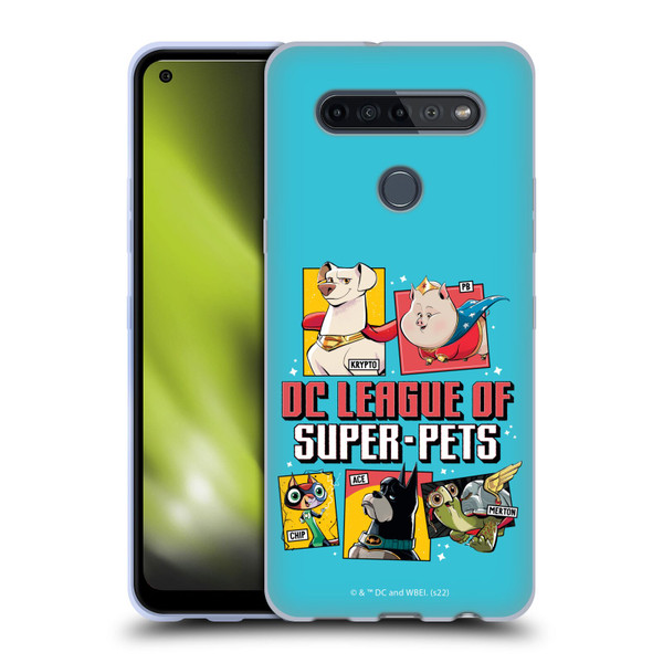 DC League Of Super Pets Graphics Characters 2 Soft Gel Case for LG K51S