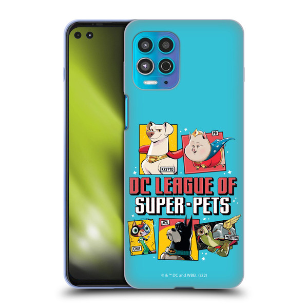 DC League Of Super Pets Graphics Characters 2 Soft Gel Case for Motorola Moto G100