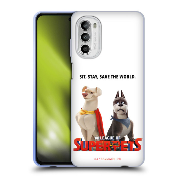 DC League Of Super Pets Graphics Characters 1 Soft Gel Case for Motorola Moto G52