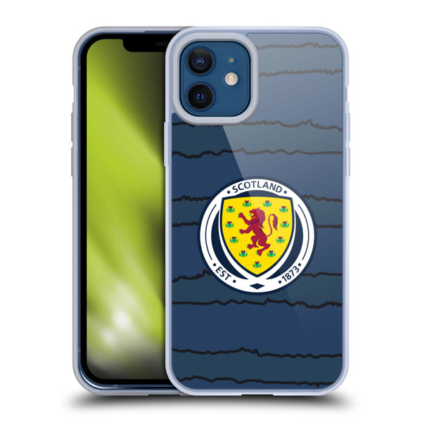 Scotland National Football Team Kits 2019-2021 Home Soft Gel Case for Apple iPhone 12 / iPhone 12 Pro