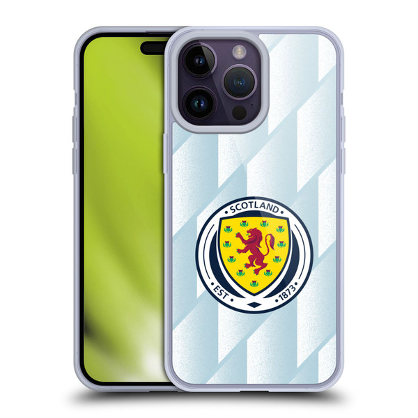 Scotland National Football Team Kits 2020-2021 Away Soft Gel Case for Apple iPhone 14 Pro Max
