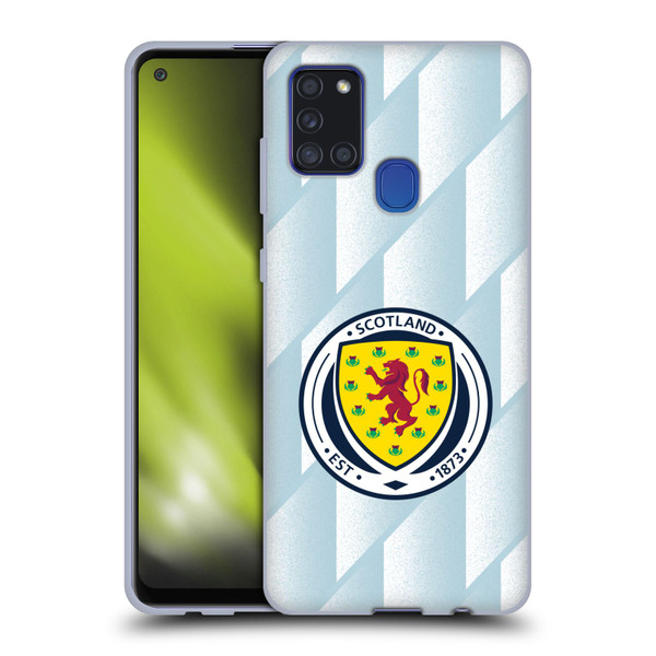 Scotland National Football Team Kits 2020-2021 Away Soft Gel Case for Samsung Galaxy A21s (2020)