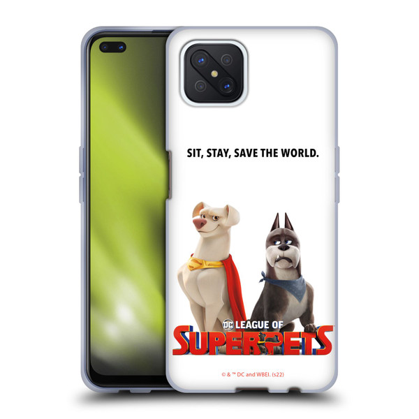 DC League Of Super Pets Graphics Characters 1 Soft Gel Case for OPPO Reno4 Z 5G