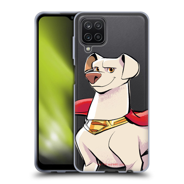 DC League Of Super Pets Graphics Krypto Soft Gel Case for Samsung Galaxy A12 (2020)