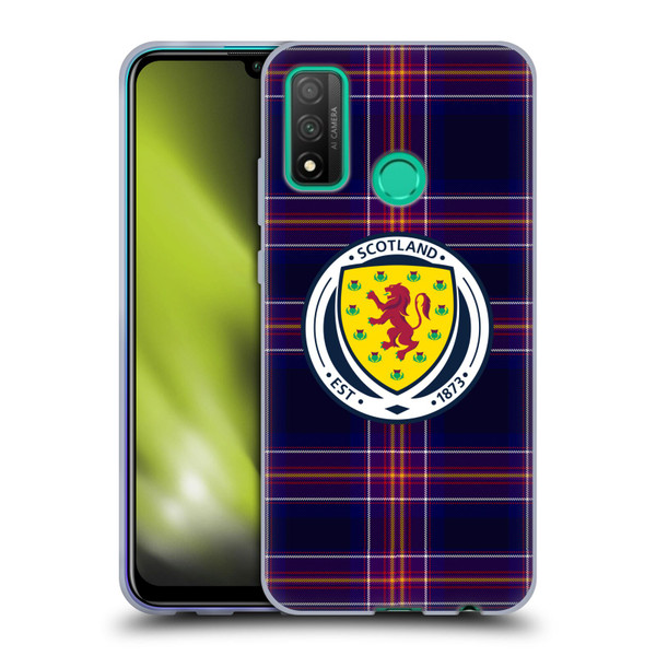 Scotland National Football Team Logo 2 Tartan Soft Gel Case for Huawei P Smart (2020)