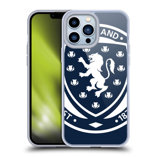 Scotland National Football Team Logo 2 Oversized Soft Gel Case for Apple iPhone 13 Pro Max