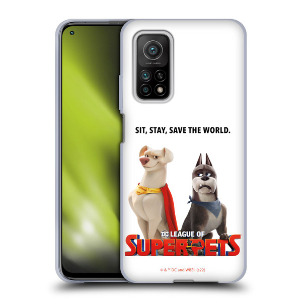 DC League Of Super Pets Graphics Characters 1 Soft Gel Case for Xiaomi Mi 10T 5G