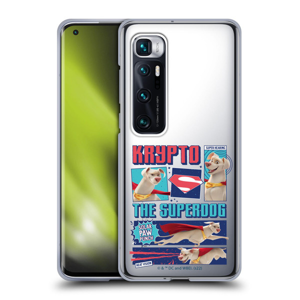 DC League Of Super Pets Graphics Krypto The Superdog Soft Gel Case for Xiaomi Mi 10 Ultra 5G
