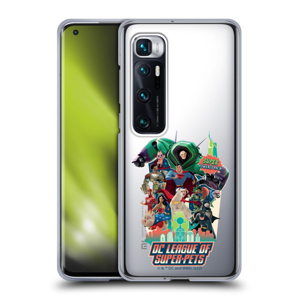 DC League Of Super Pets Graphics Super Powered Pack Soft Gel Case for Xiaomi Mi 10 Ultra 5G