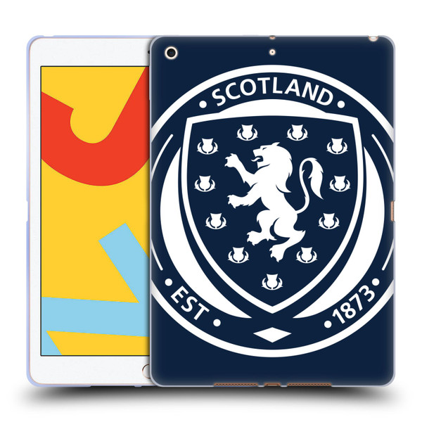Scotland National Football Team Logo 2 Oversized Soft Gel Case for Apple iPad 10.2 2019/2020/2021