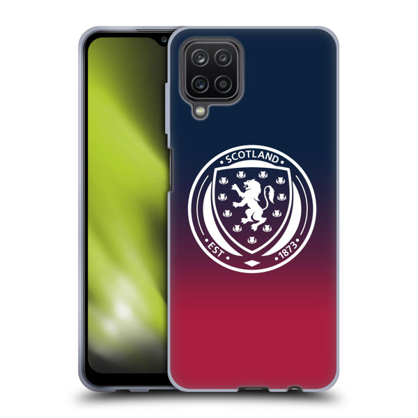 Scotland National Football Team Logo 2 Gradient Soft Gel Case for Samsung Galaxy A12 (2020)