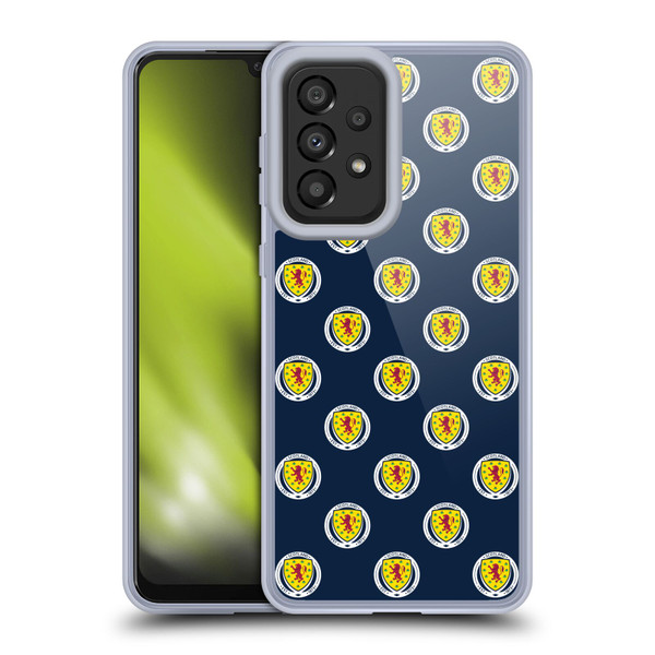 Scotland National Football Team Logo 2 Pattern Soft Gel Case for Samsung Galaxy A33 5G (2022)