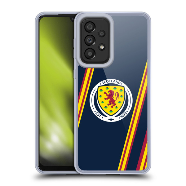 Scotland National Football Team Logo 2 Stripes Soft Gel Case for Samsung Galaxy A33 5G (2022)