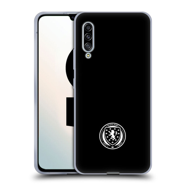 Scotland National Football Team Logo 2 Plain Soft Gel Case for Samsung Galaxy A90 5G (2019)