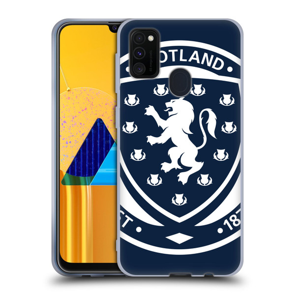 Scotland National Football Team Logo 2 Oversized Soft Gel Case for Samsung Galaxy M30s (2019)/M21 (2020)