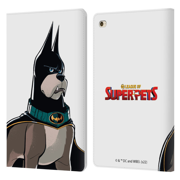 DC League Of Super Pets Graphics Ace Leather Book Wallet Case Cover For Apple iPad mini 4