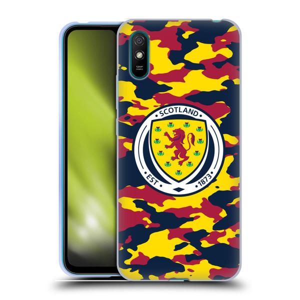 Scotland National Football Team Logo 2 Camouflage Soft Gel Case for Xiaomi Redmi 9A / Redmi 9AT