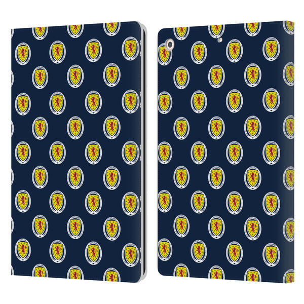 Scotland National Football Team Logo 2 Pattern Leather Book Wallet Case Cover For Apple iPad 10.2 2019/2020/2021
