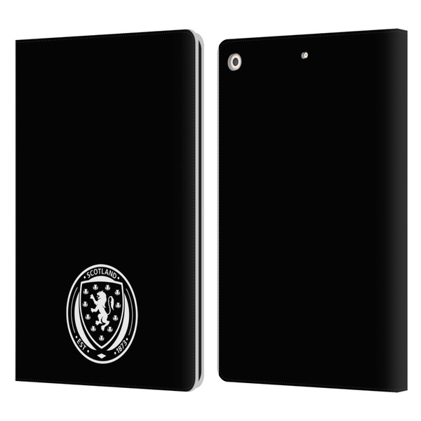 Scotland National Football Team Logo 2 Plain Leather Book Wallet Case Cover For Apple iPad 10.2 2019/2020/2021