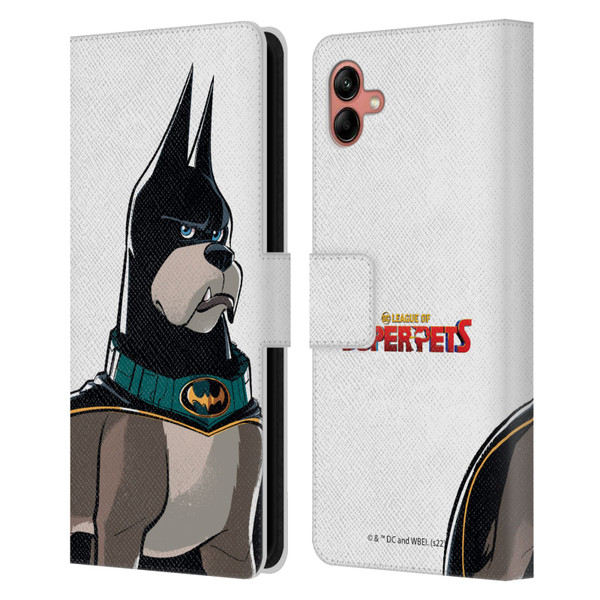 DC League Of Super Pets Graphics Ace Leather Book Wallet Case Cover For Samsung Galaxy A04 (2022)
