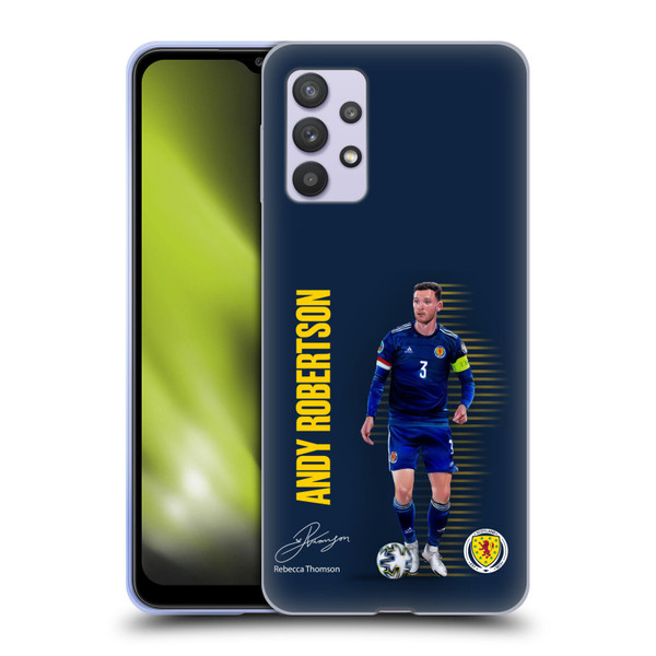 Scotland National Football Team Players Andy Robertson Soft Gel Case for Samsung Galaxy A32 5G / M32 5G (2021)