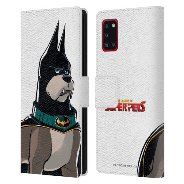 DC League Of Super Pets Graphics Ace Leather Book Wallet Case Cover For Samsung Galaxy A31 (2020)