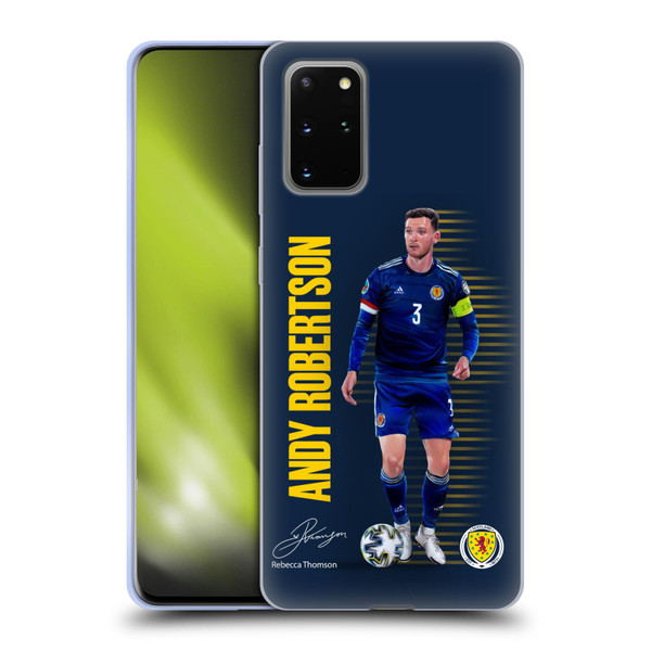 Scotland National Football Team Players Andy Robertson Soft Gel Case for Samsung Galaxy S20+ / S20+ 5G