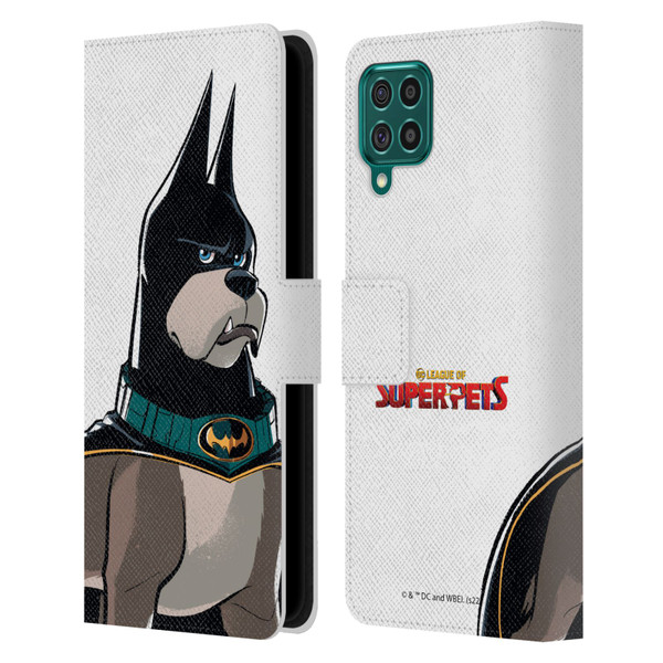 DC League Of Super Pets Graphics Ace Leather Book Wallet Case Cover For Samsung Galaxy F62 (2021)