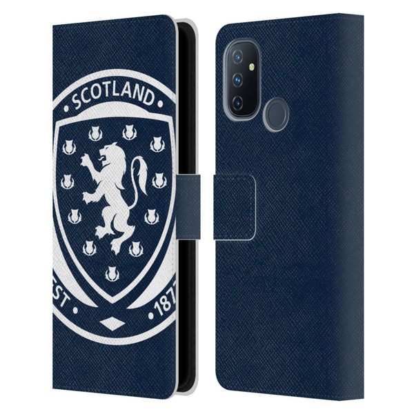 Scotland National Football Team Logo 2 Oversized Leather Book Wallet Case Cover For OnePlus Nord N100